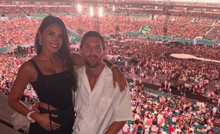 Messi y Antonela, protagonistas inesperados en el concierto de Coldplay en Miami tras el escándalo del CEO Andy Byron