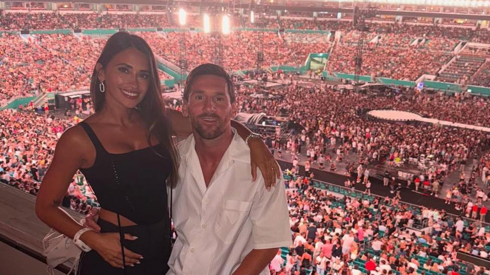 Messi y Antonela, protagonistas inesperados en el concierto de Coldplay en Miami tras el escándalo del CEO Andy Byron