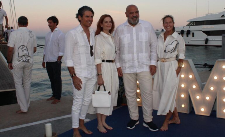 de la selecta lista de invitados a la ubicación secreta