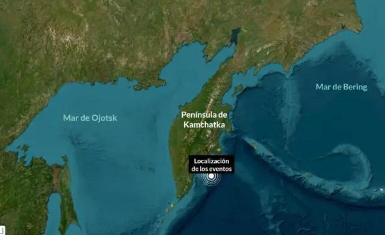 Japón emite una alerta de tsunami tras un terremoto de magnitud 8,6 en la península rusa de Kamchatka