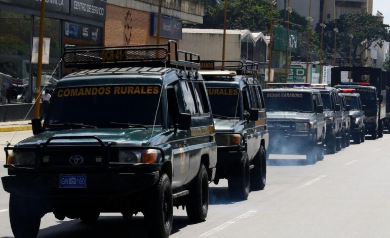 Siete muertos y tres heridos en el accidente de un avión militar en el sur de Venezuela