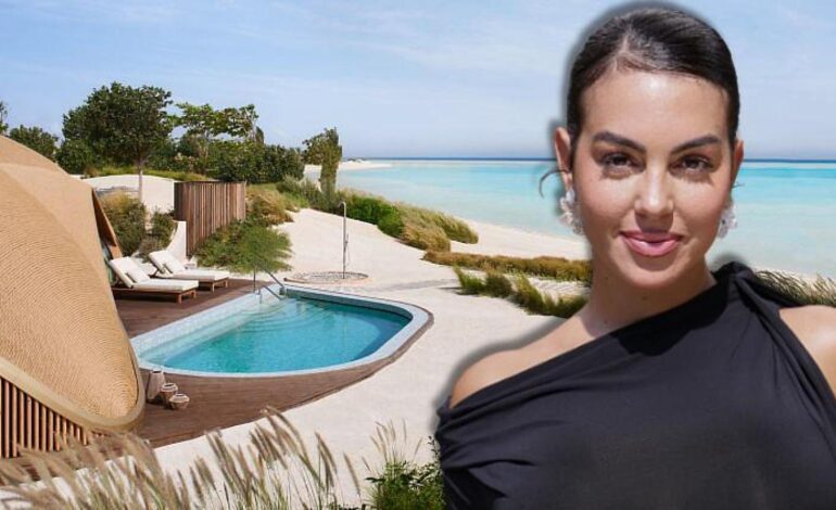 La alianza entre Georgina Rodríguez y un hotel de lujo en el Mar Rojo con villas de hasta 14.500 euros la noche