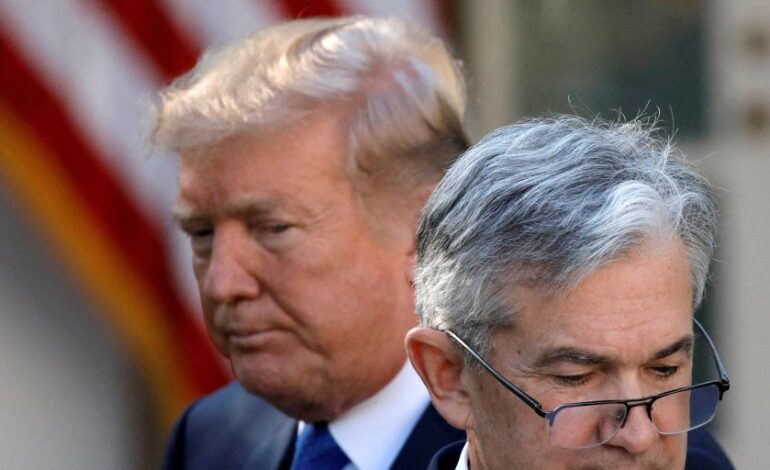 Trump exige la dimisión inmediata de Jerome Powell, jefe de la Reserva Federal estadounidense