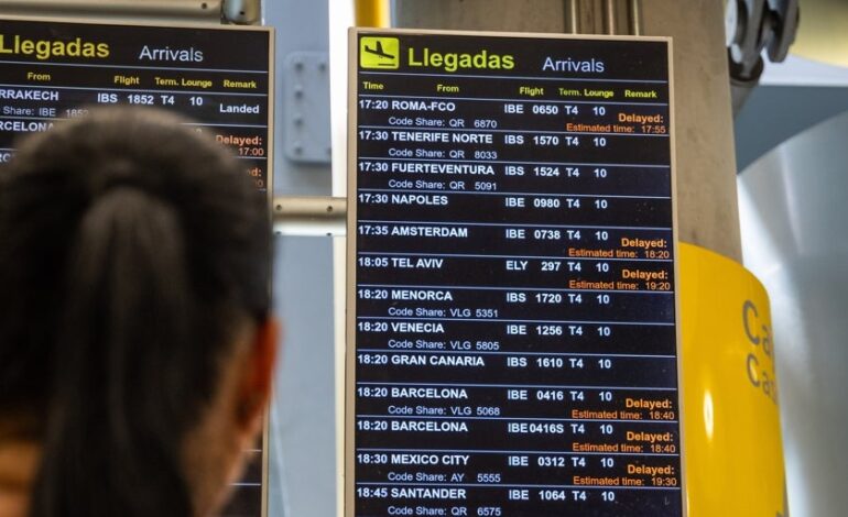 Los aeropuertos de Aena han acogido a más de 180 millones de pasajeros en lo que va de año