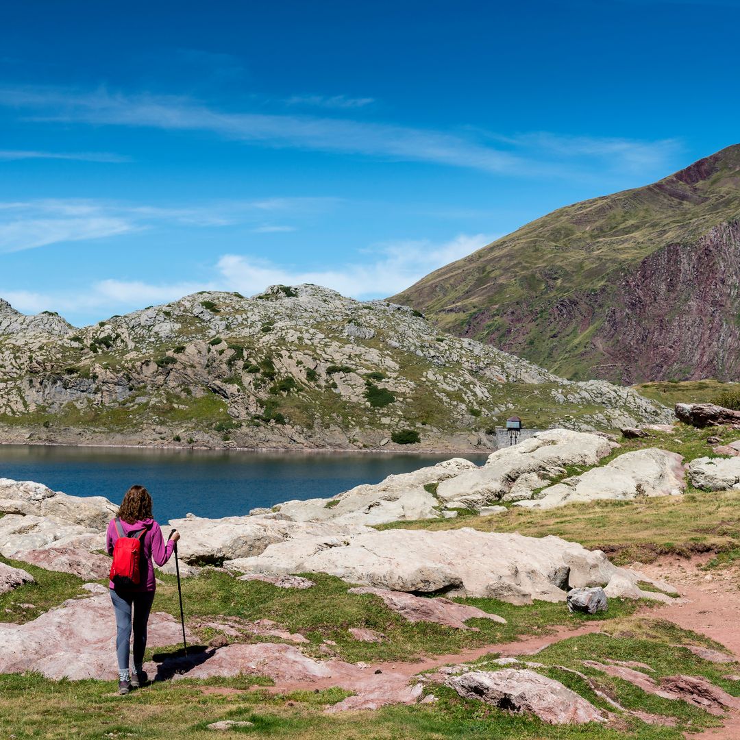 Ibón de Estanés, Valle de Ansó, Huesca, Pirinees, Aragón