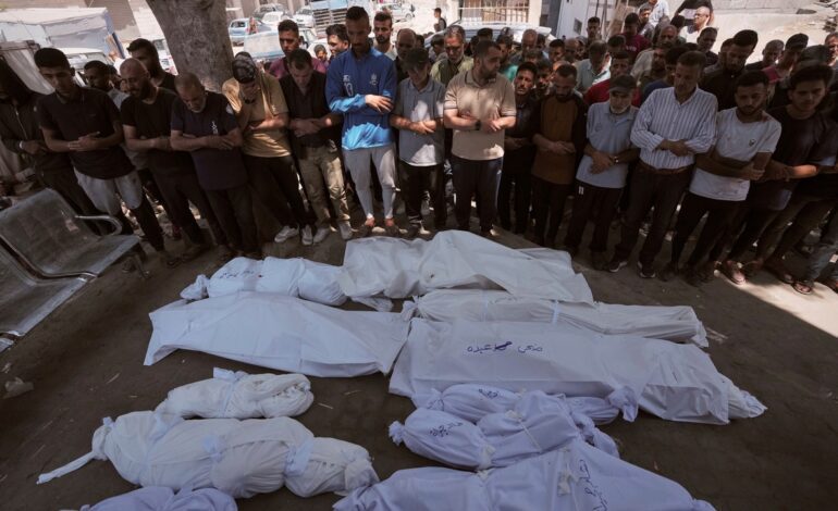 Al menos 81 personas han muerto en Gaza tras los ataques israelíes de las últimas horas