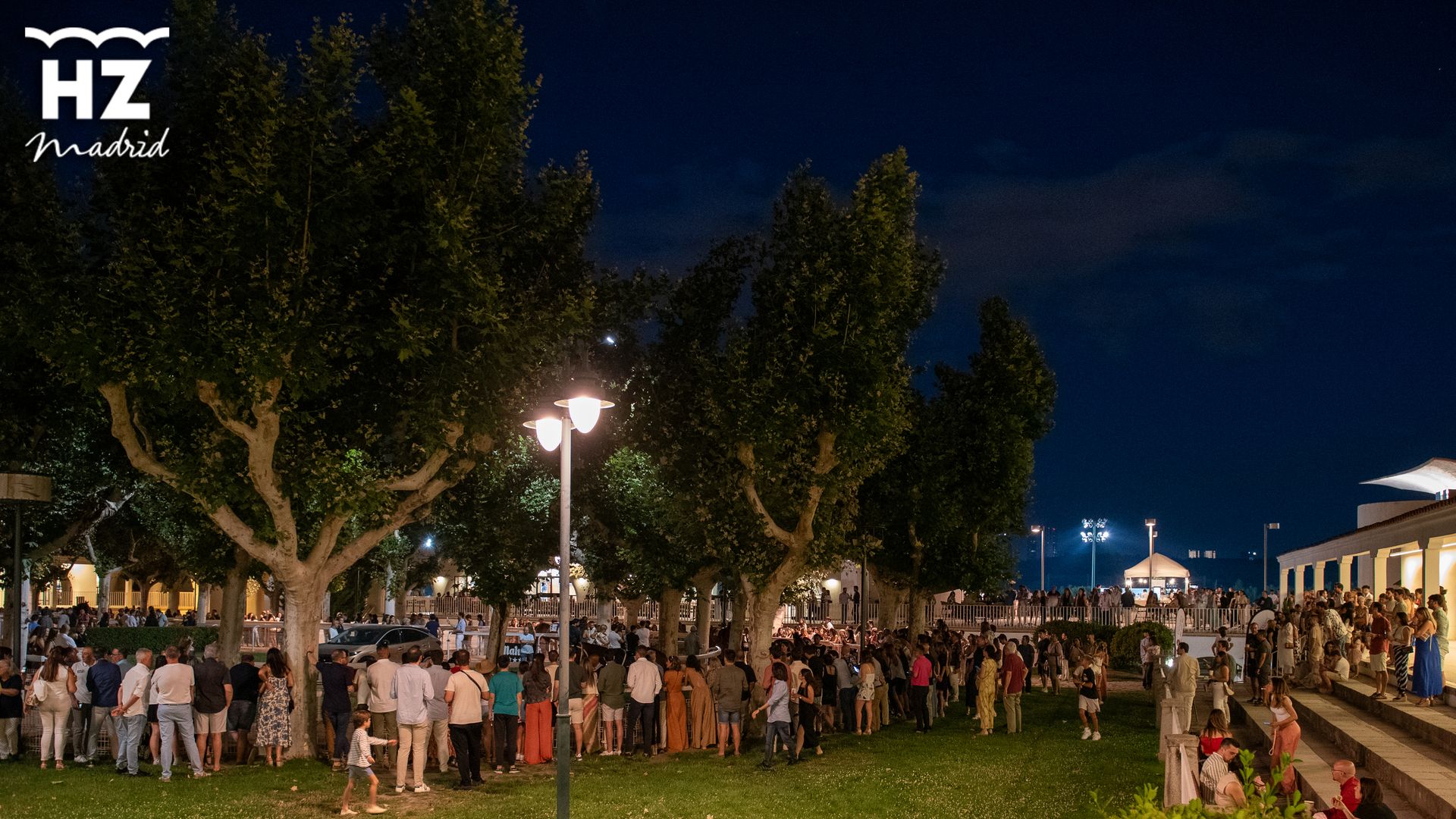 Ambiente de hipódromo de Zarzuela en Madrid