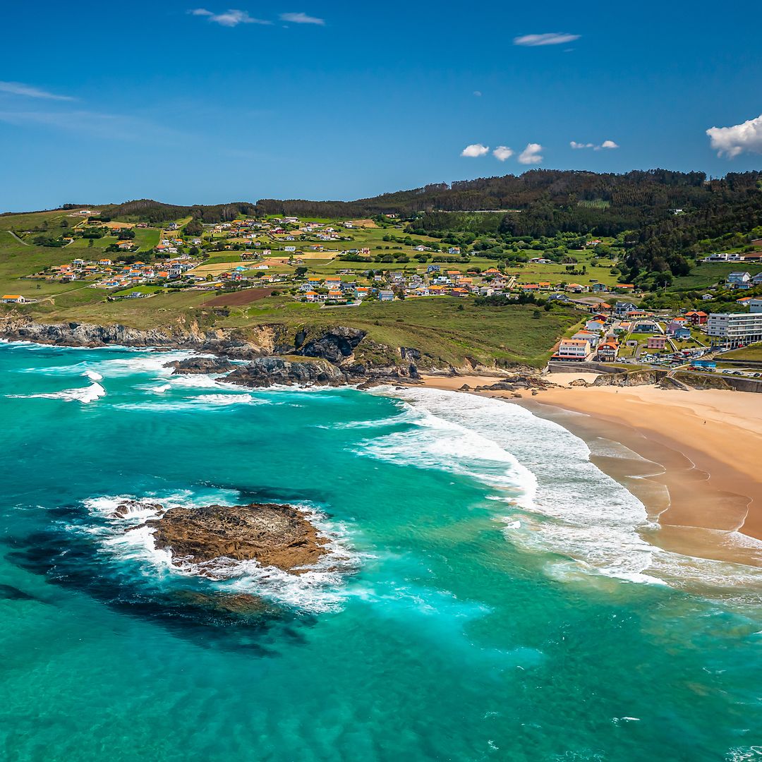 Valdoviño, una joya escondida de Europa y una ciudad encantadora de una coruña, en Galicia