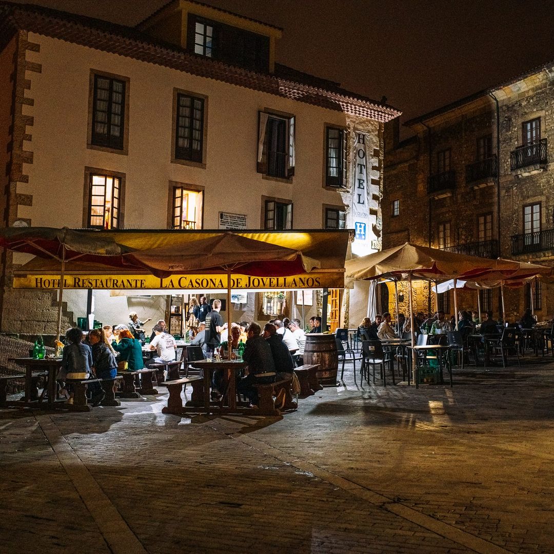 Hotel Casona restaurante de Jovellanos donde la princesa Leonor e Infanta Sofía, en Gijón