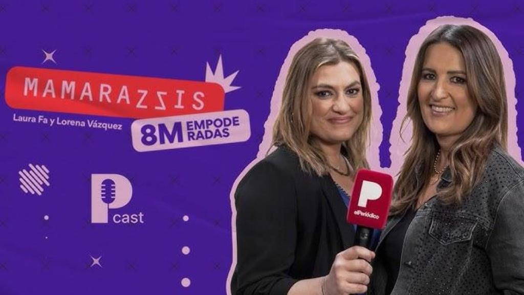 Portada del podcast de los Mamarazzis.