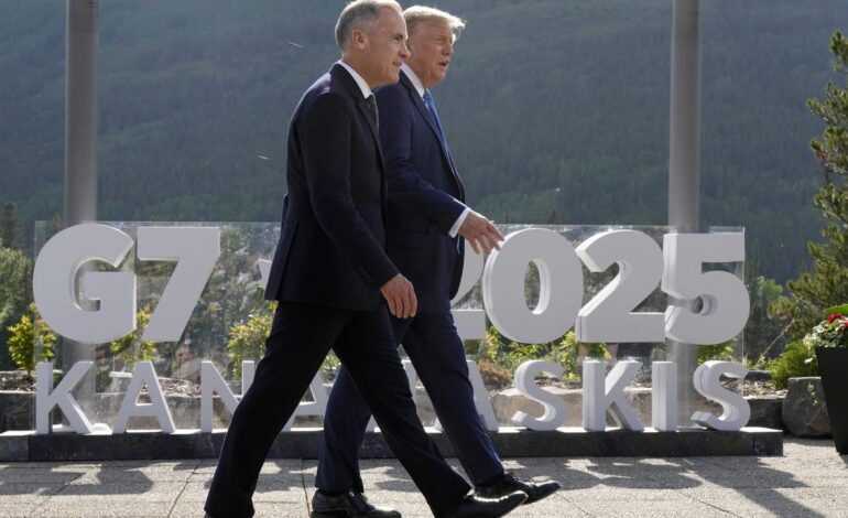 Trump anuncia un arancel del 35% a las importaciones de Canadá a partir de agosto