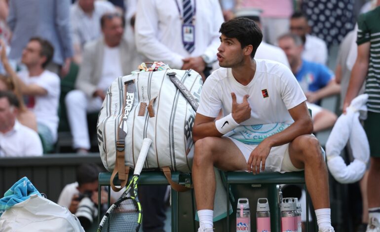 Toni Nadal ‘suspende’ a Carlos Alcaraz en la final de Wimbledon