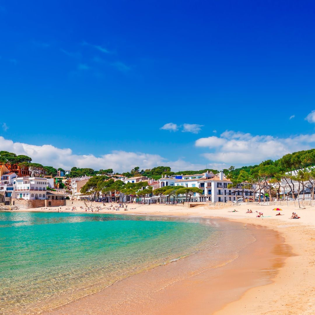 Pueblo de Llafranc, en Costa Brava (Girona), perteneciente al municipio de Palafrugell