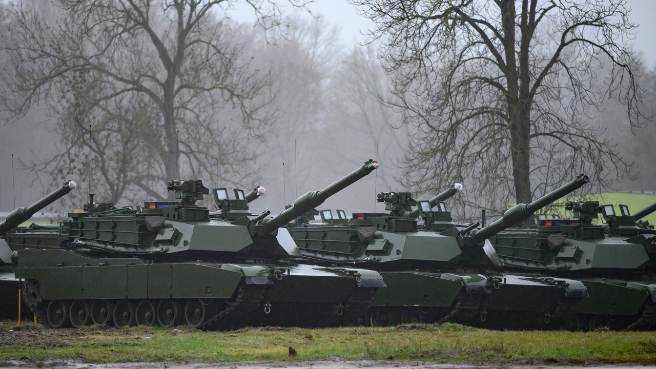 Ucrania confirma la llegada de contingente de tanques M1A1 Abrams desde Australia