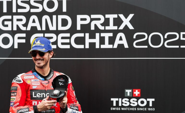 La reacción de Pecco Bagnaia a su primera pole de la temporada: «Mi equipo…»