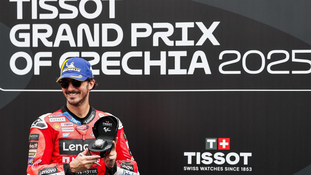 La reacción de Pecco Bagnaia a su primera pole de la temporada: «Mi equipo…»