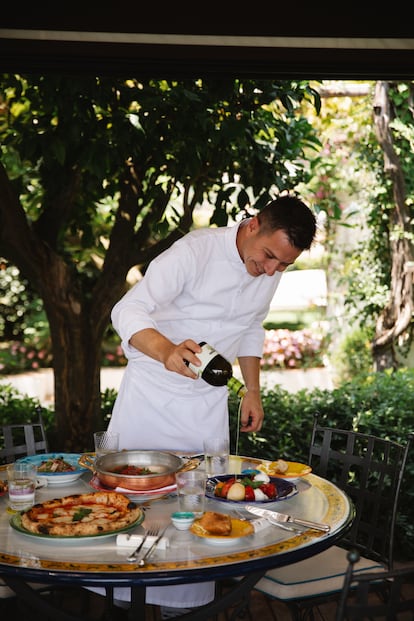 Armando Aristarco, jefe ejecutivo del Hotel Caruso.