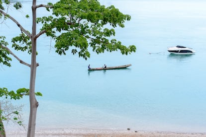 La isla de la cuerda, que forma parte del archipiélago de Bijagós, en Guinea-Bisáu.