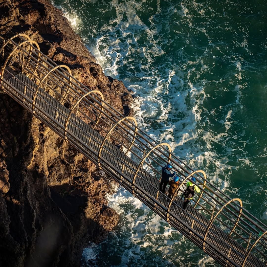 The Gobbins Cliff Path, Irlanda del Norte 