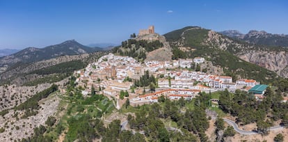 Vista de la ciudad de Segura de la Sierra (Jaén).