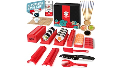 Este es uno de los mejores kits de hogar de sushi de una manera profesional