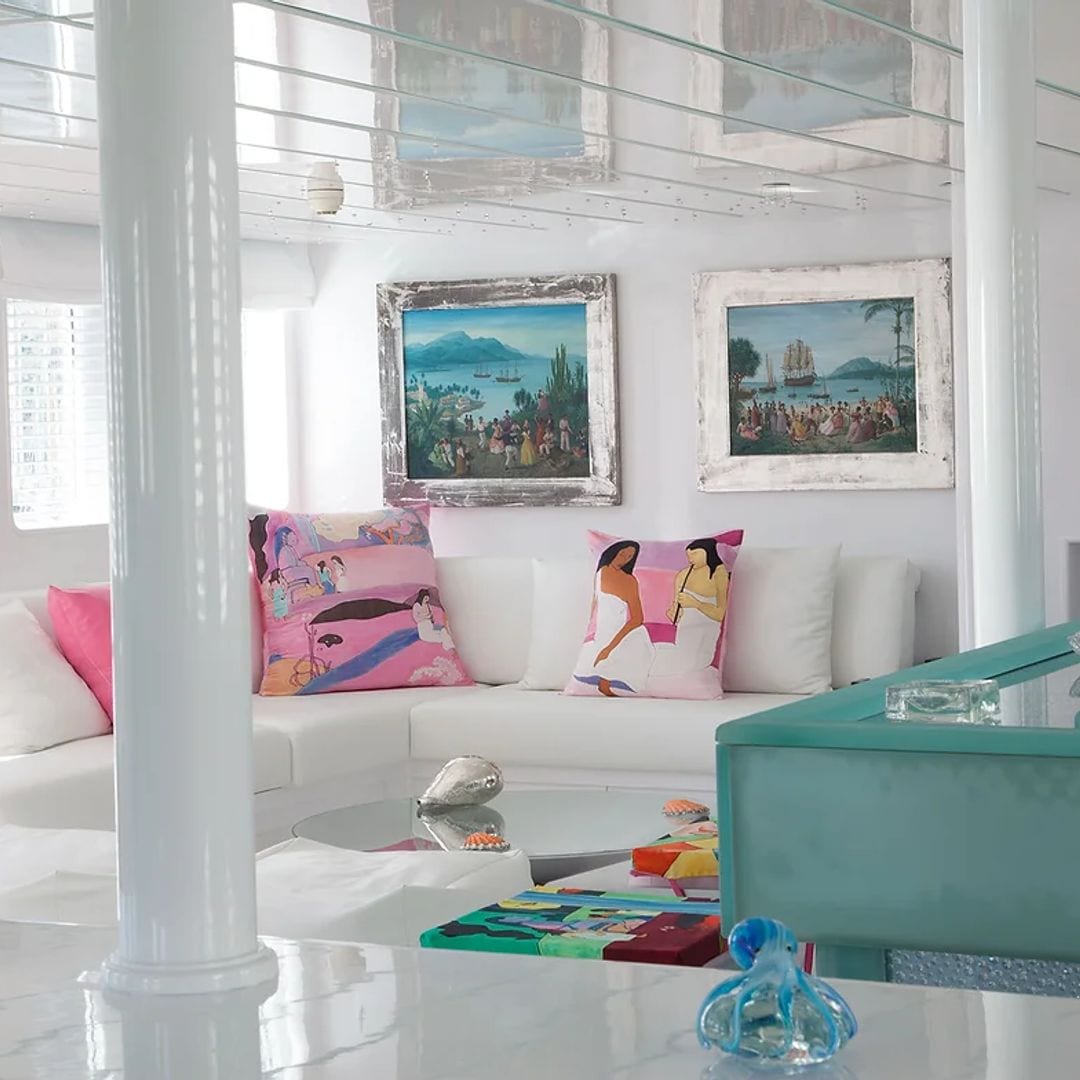 Cabina del Mata Mua, el barco de La Baronne Thyssen