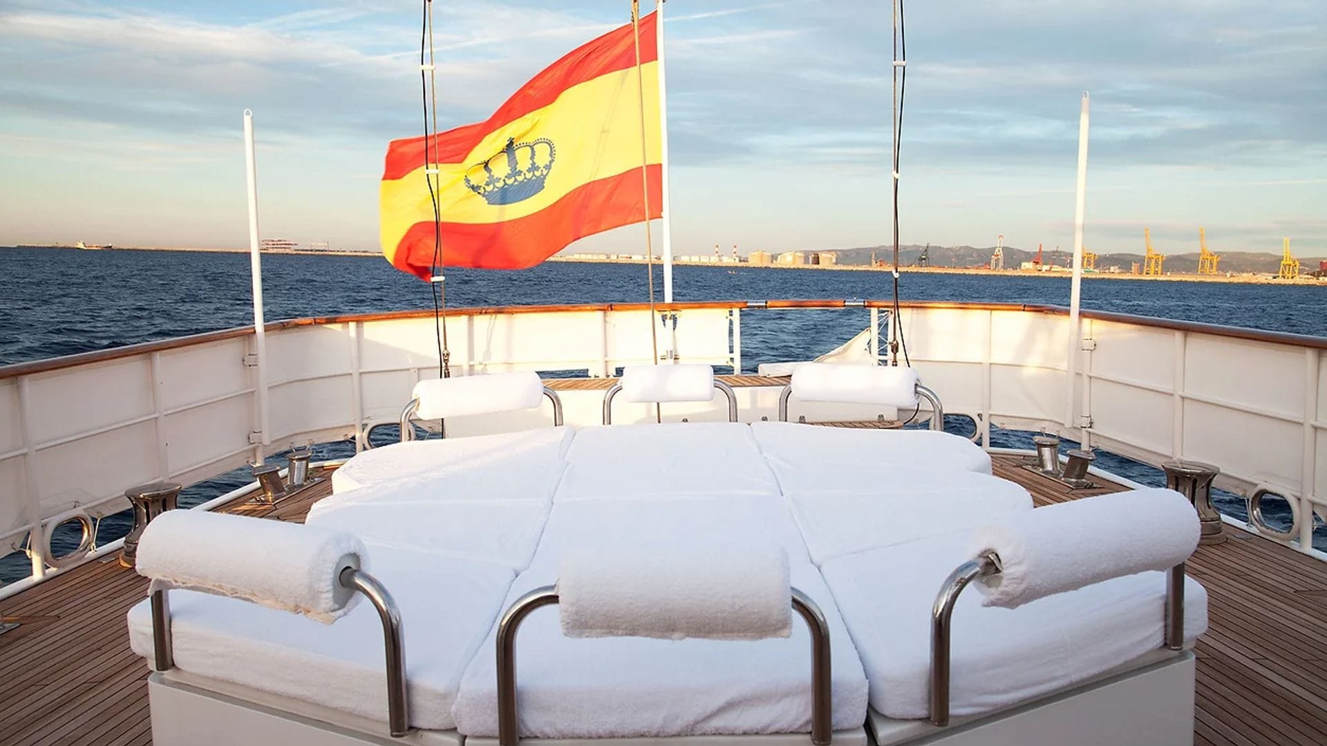 Barco mua mua, de la baronesa de Thyssen