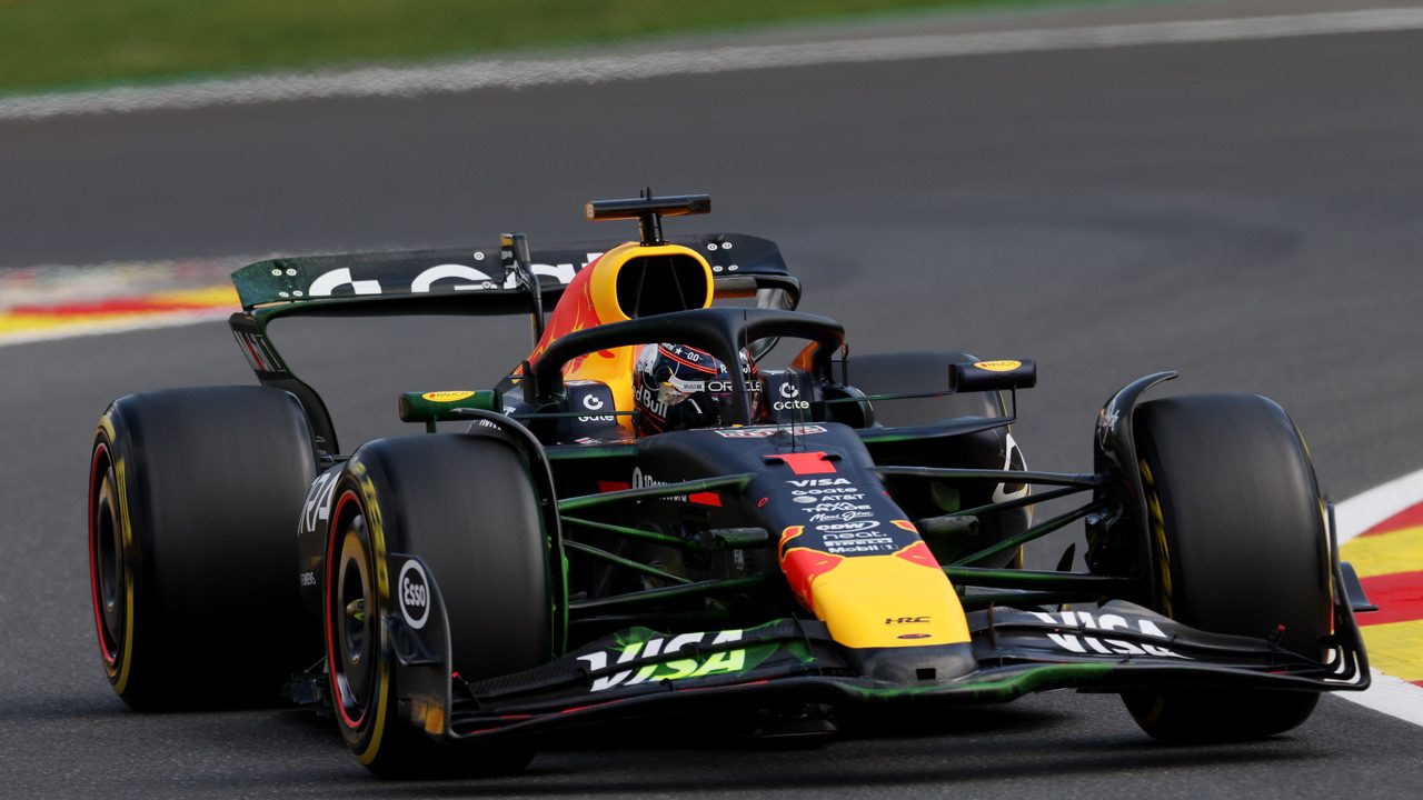 Max Verstappen doblega a los McLaren en la carrera sprint del GP de Bélgica