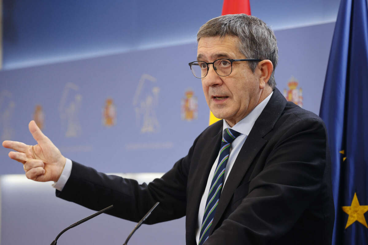 El portavoz de PSOE en el Congreso de Diputados, Patxi López. Efe/ JP Gandul