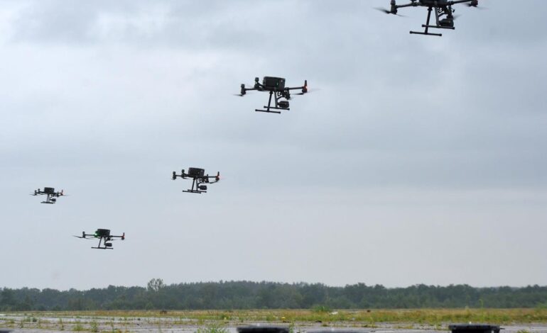 Lituania blinda su frontera con Bielorrusia con defensas aéreas tras el ingreso de un dron ruso
