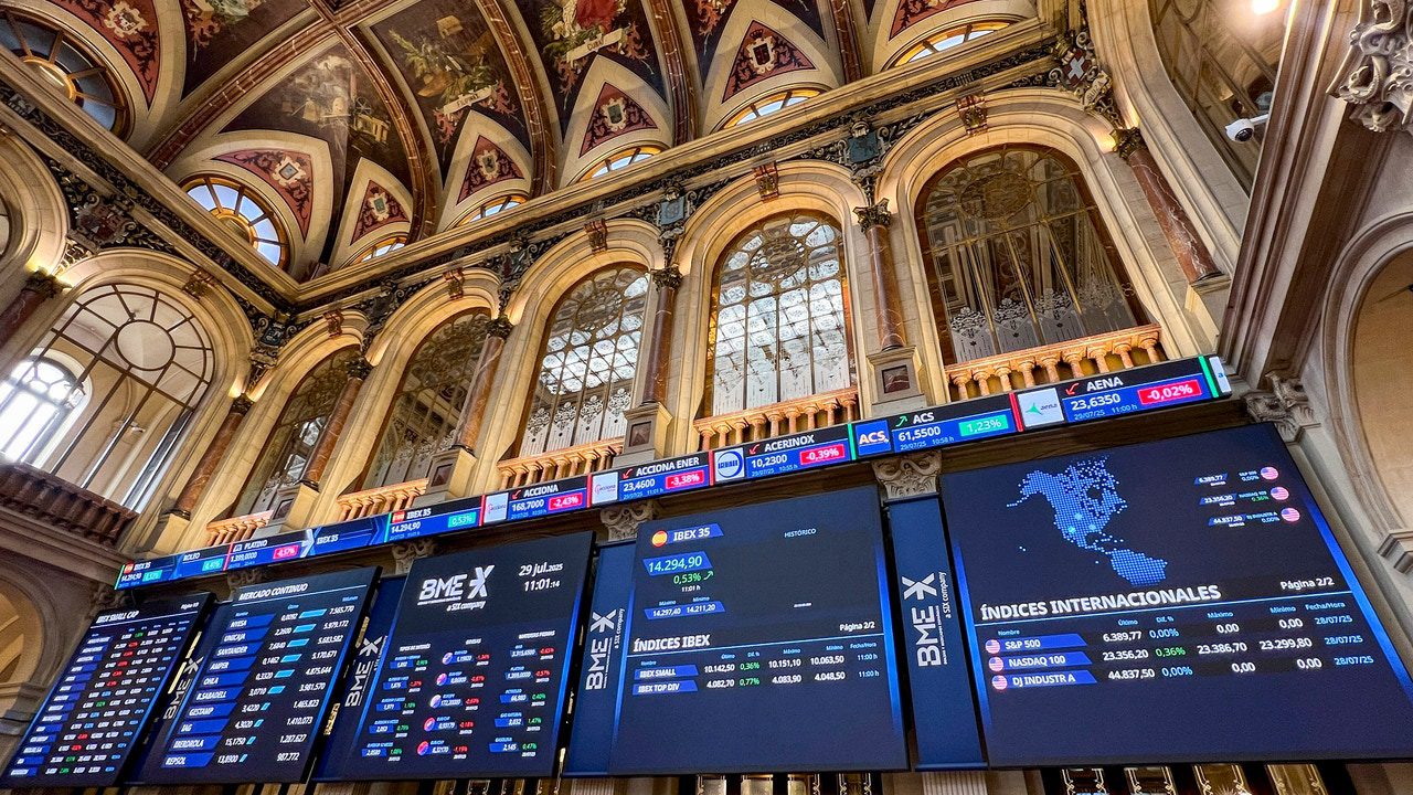 Los resultados trimestrales impulsan al Ibex 35