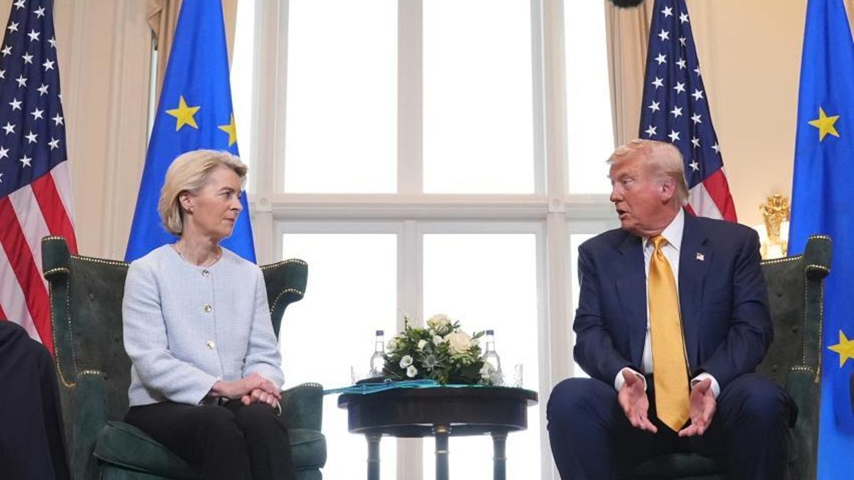 La UE confía en que Trump respete los términos del acuerdo con Von der Leyen a falta de cerrar los detalles