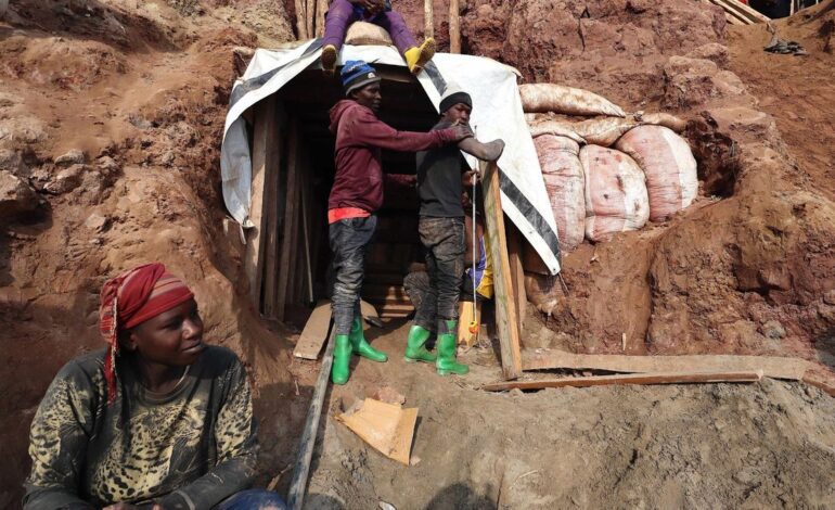 Al menos diez mineros muertos tras un derrumbe en República Democrática del Congo