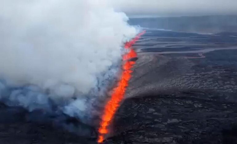 Entra en erupción un volcán en Islandia por duodécima vez en los últimos cinco años