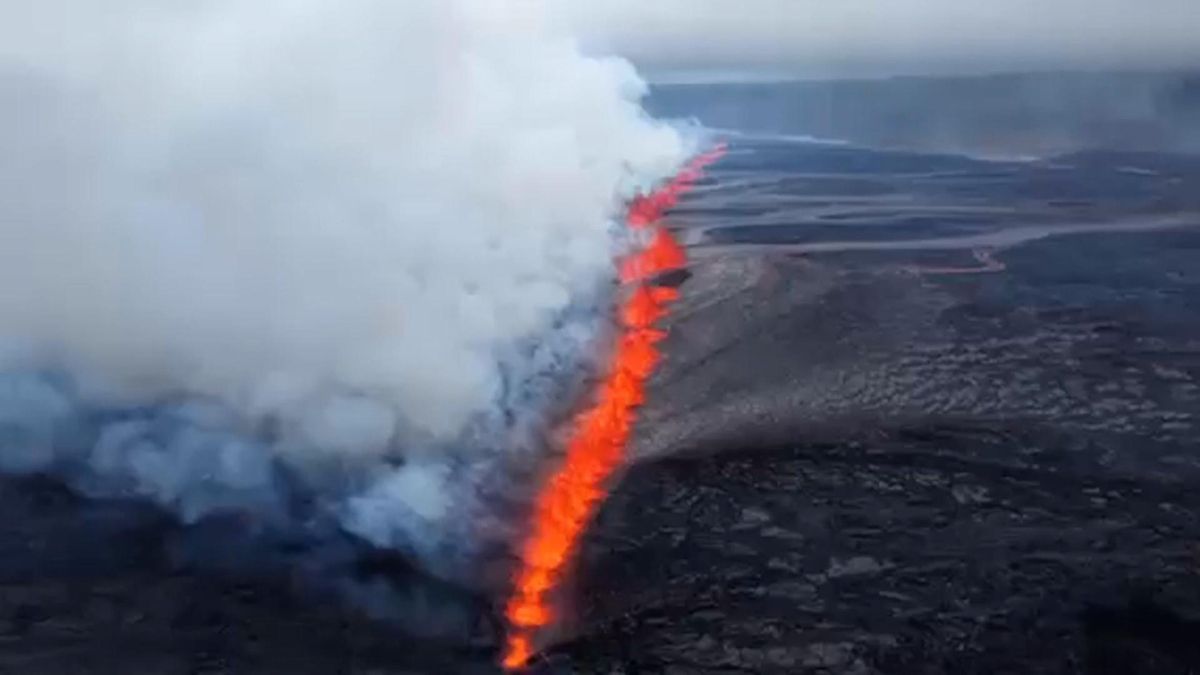 Entra en erupción un volcán en Islandia por duodécima vez en los últimos cinco años