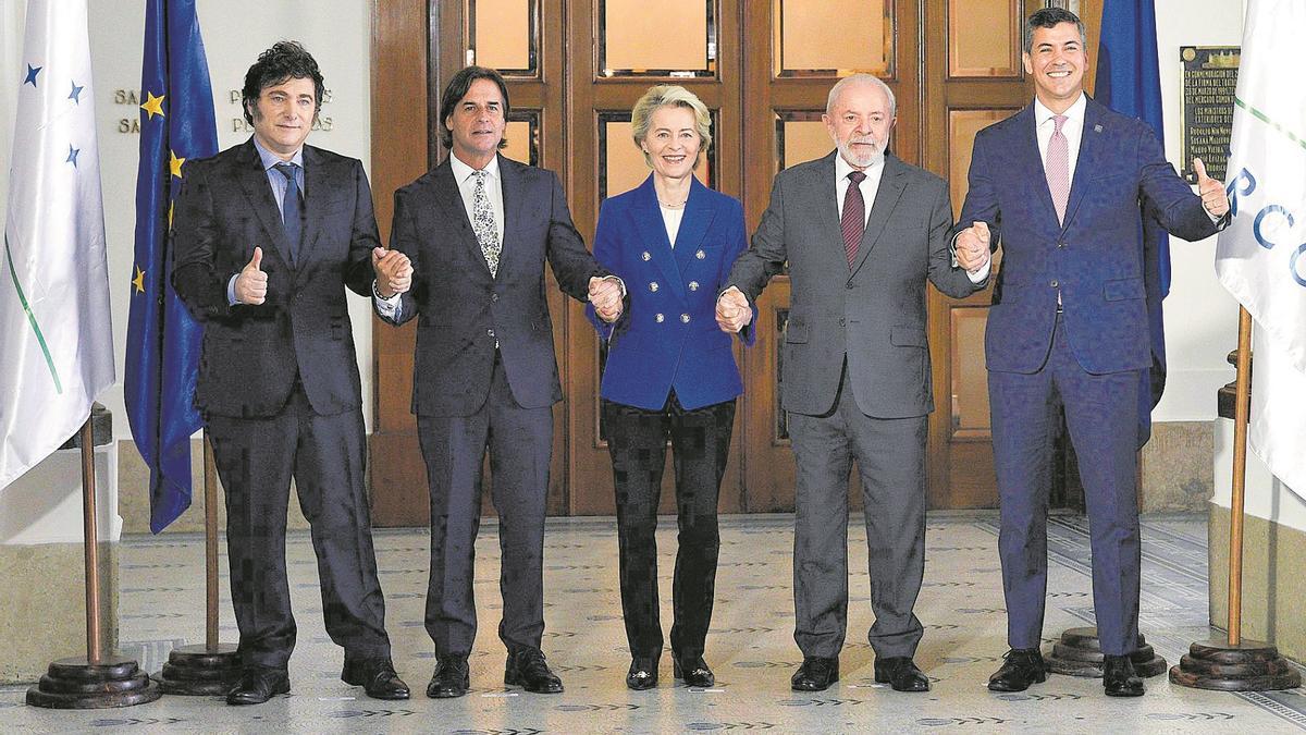 Lula y Milei ponen en escena sus diferencias en el Mercosur y su relación con la UE