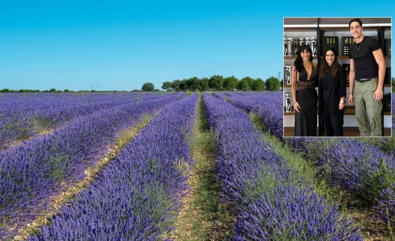 la escapada rural de Aitana y Plex entre lavanda, vino y raíces