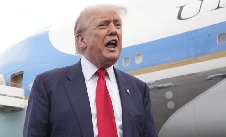 Trump dice que la inmigración ilegal es «una horrible invasión» que está «matando a Europa»