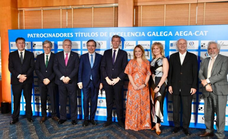 La Asociación de Empresarios Gallegos de Catalunya AEGA-CAT entrega los Títulos de Excelencia Galega 2025