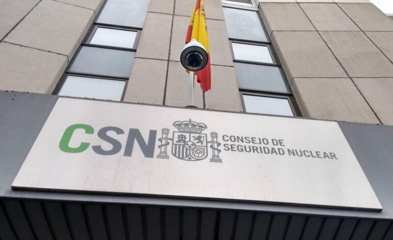 el CSN recoge la documentación de parada