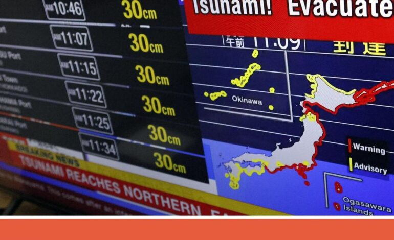 TERREMOTO EN RUSIA y ALERTA DE TSUNAMI, hoy en DIRECTO