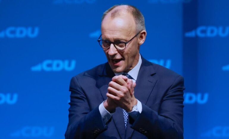 Merz y las grandes empresas de Alemania lanzan un plan para invertir 631.000 millones en tres años
