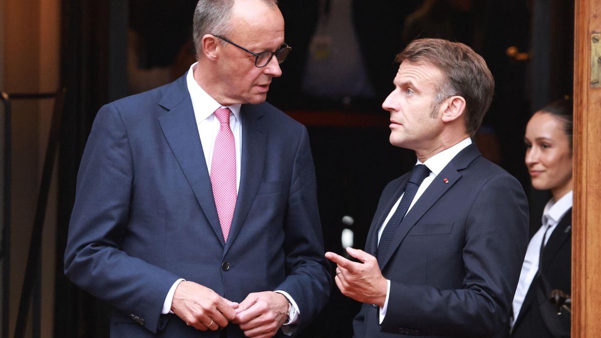 Merz y Macron buscan un acuerdo sobre el futuro caza europeo en el que participa España