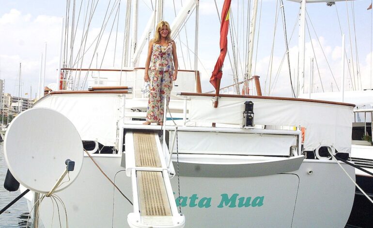 Así es el yate favorito de la baronesa Thyssen que ahora puedes alquilar: arte, glamur y leyenda