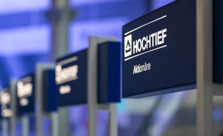 Hochtief (ACS) gana dos contratos en Alemania por 130 millones de euros