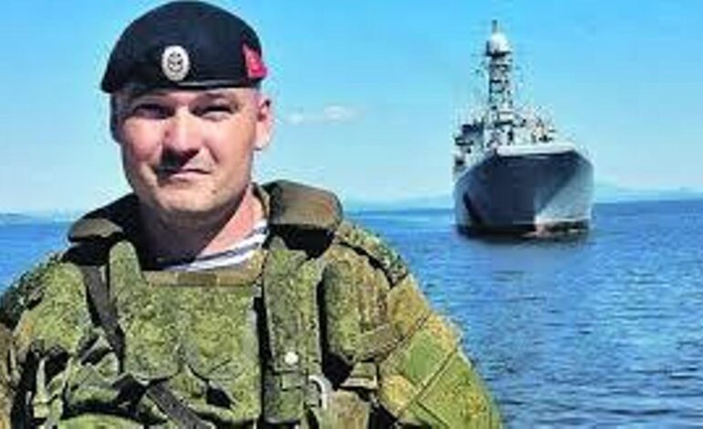 Ucrania mata en Kursk al número dos de la Armada rusa