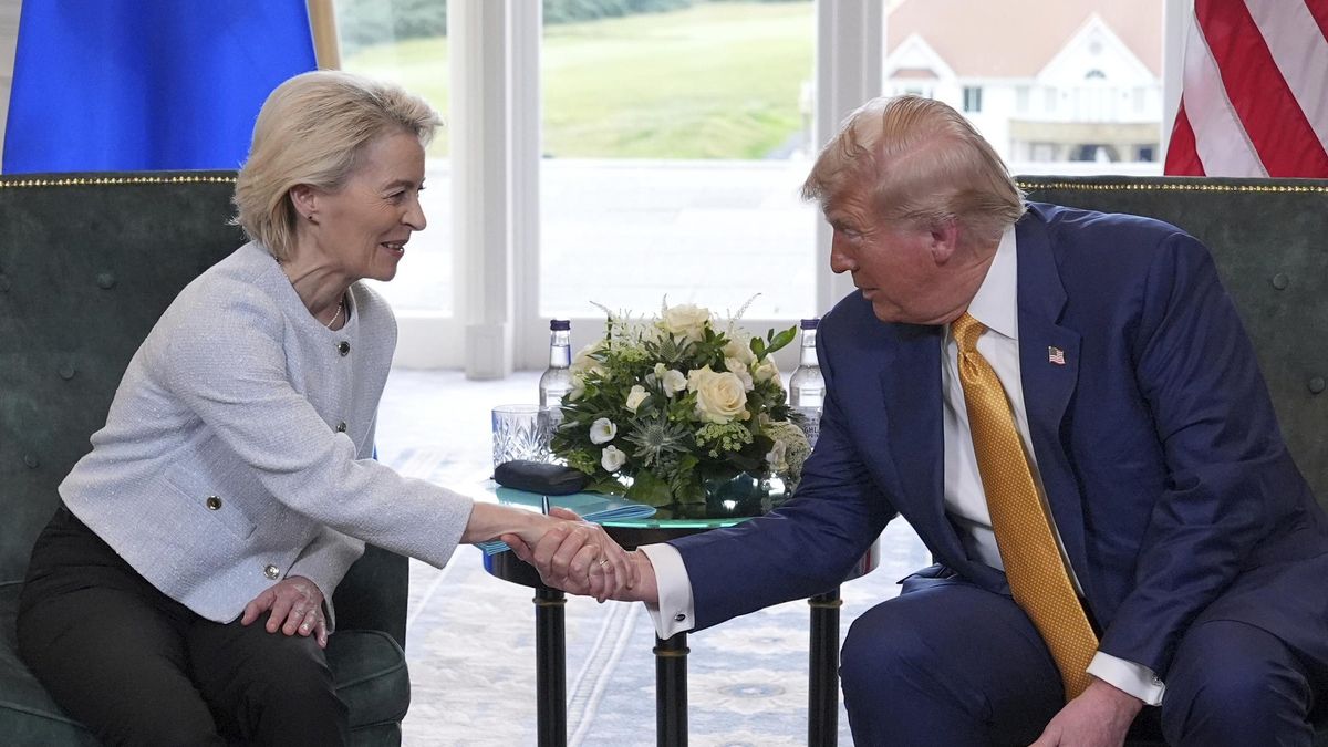 Trump ve «un 50%» de posibilidades de acuerdo con la UE