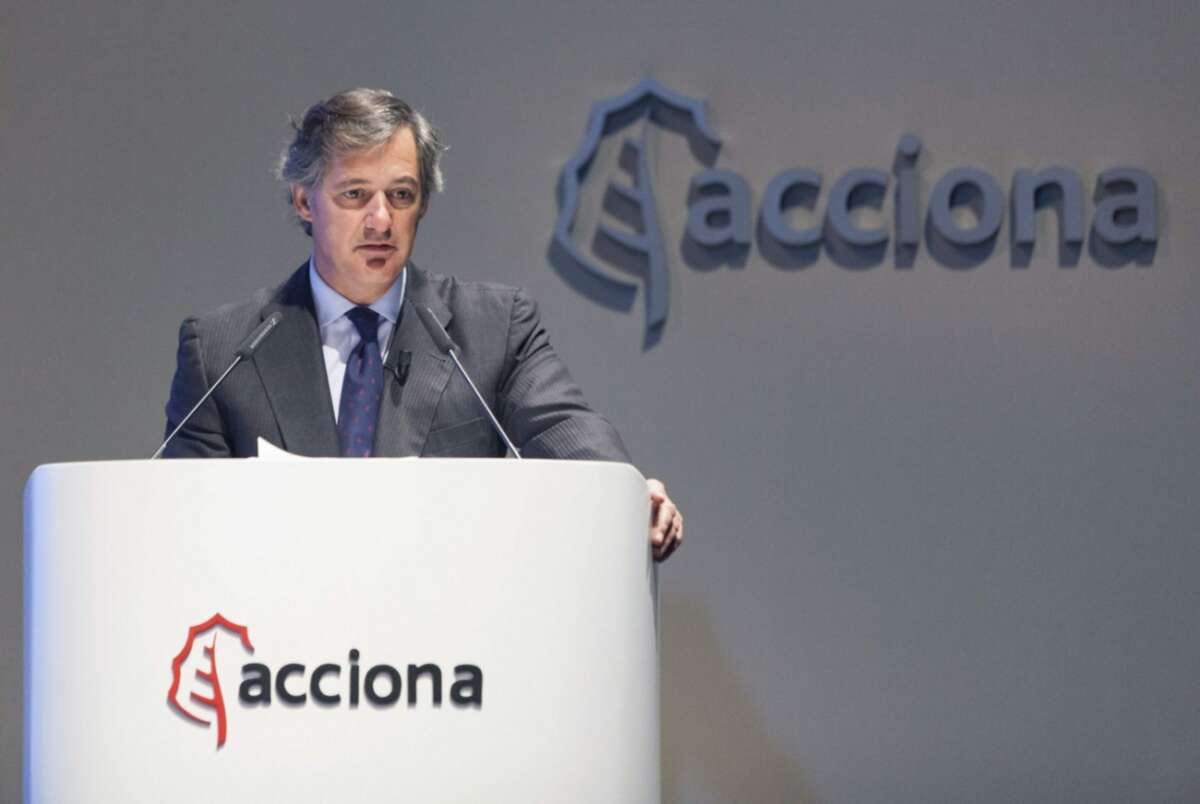 José Manuel Entrecanales, presidente de Acciona. Efusión