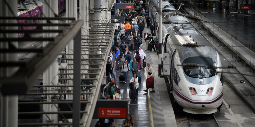 Una incidencia en la señalización provoca retrasos en los trenes con salida y llegada a Atocha
