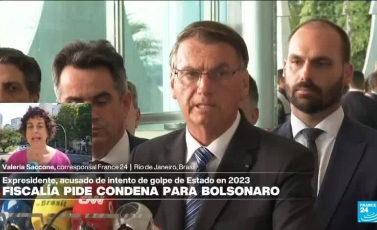 Informe desde Río: Fiscalía pide condena para Bolsonaro por presunto intento de golpe de Estado